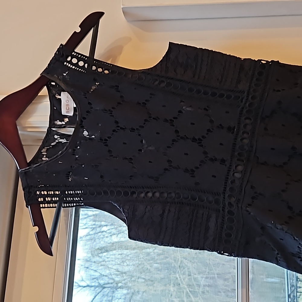 Gorgeous Girls Black Lace Dress